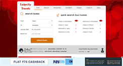Desktop Screenshot of lakecitytravels.com